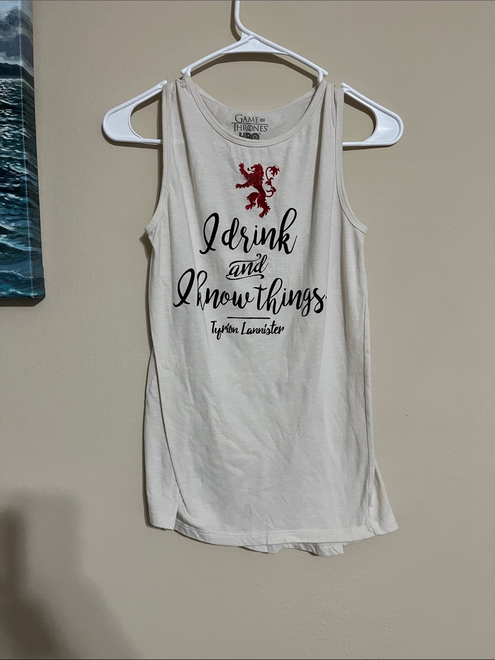 HBO GAME OF THRONES Sleeveless Tank Top